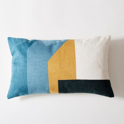 Carvallo Modern Geometrisk Lumbar Kuddeöverdrag
