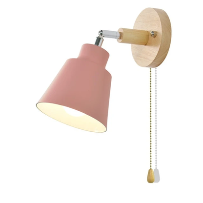FlexiGlow - Svängbar Vägglampa med Dragkedjeswitch