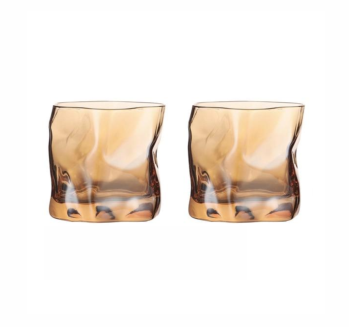 Carvallo Texture Whisky Glas Set