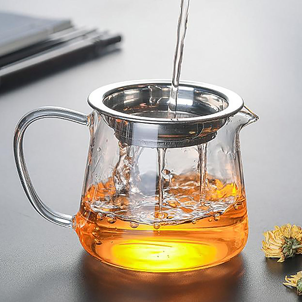 Enkelkopp Glas Teapot – Modern Löst Blad Te Maker