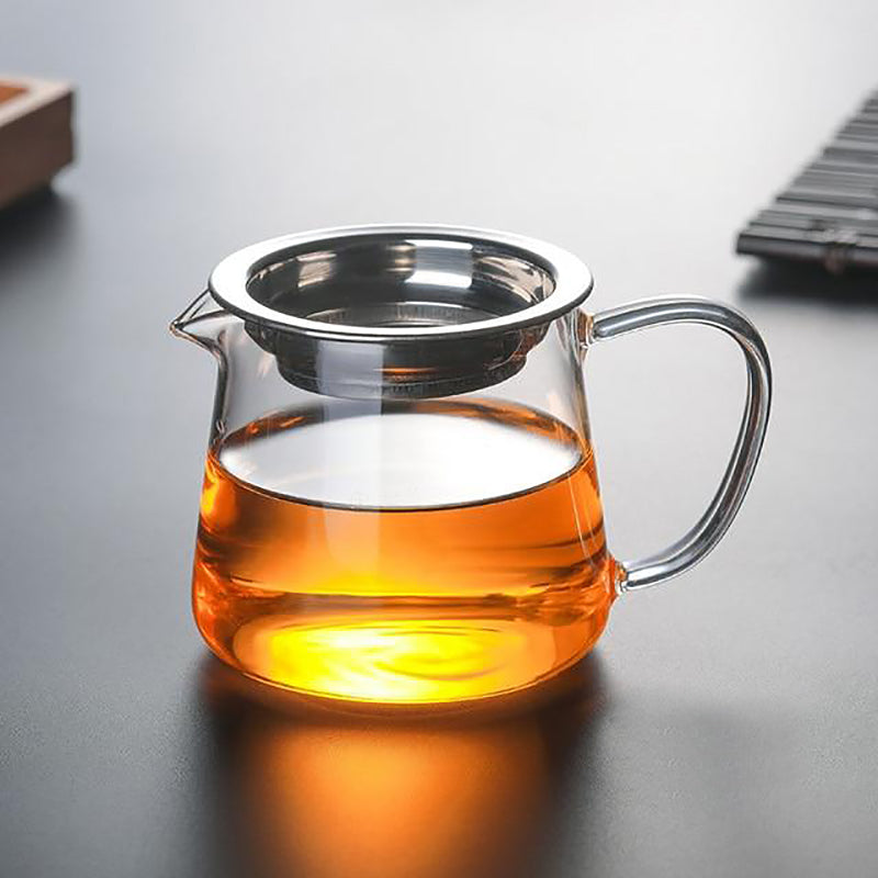 Enkelkopp Glas Teapot – Modern Löst Blad Te Maker