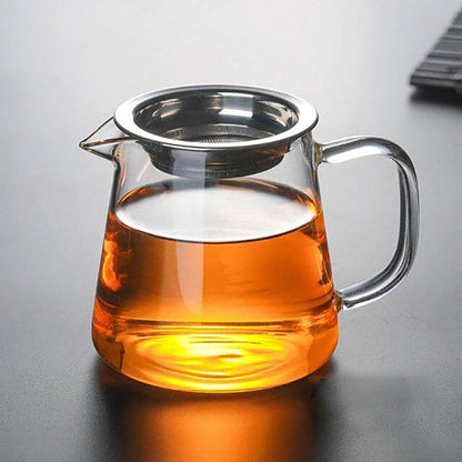 Enkelkopp Glas Teapot – Modern Löst Blad Te Maker