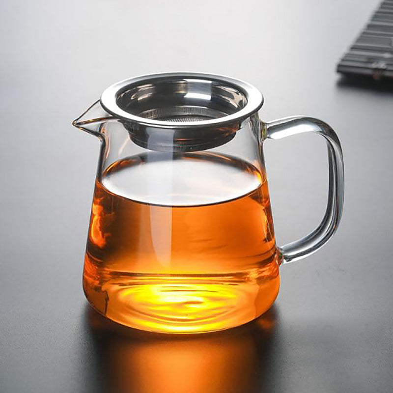 Enkelkopp Glas Teapot – Modern Löst Blad Te Maker