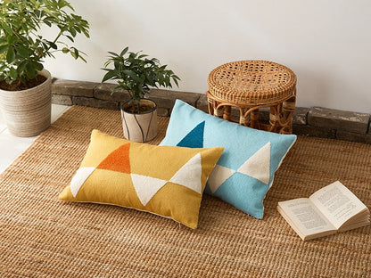 Carvallo Modern Geometrisk Lumbar Kuddeöverdrag