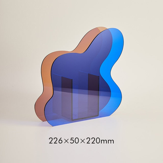 Carvallo Ljus Akrylvase & Skrivbordsaccent