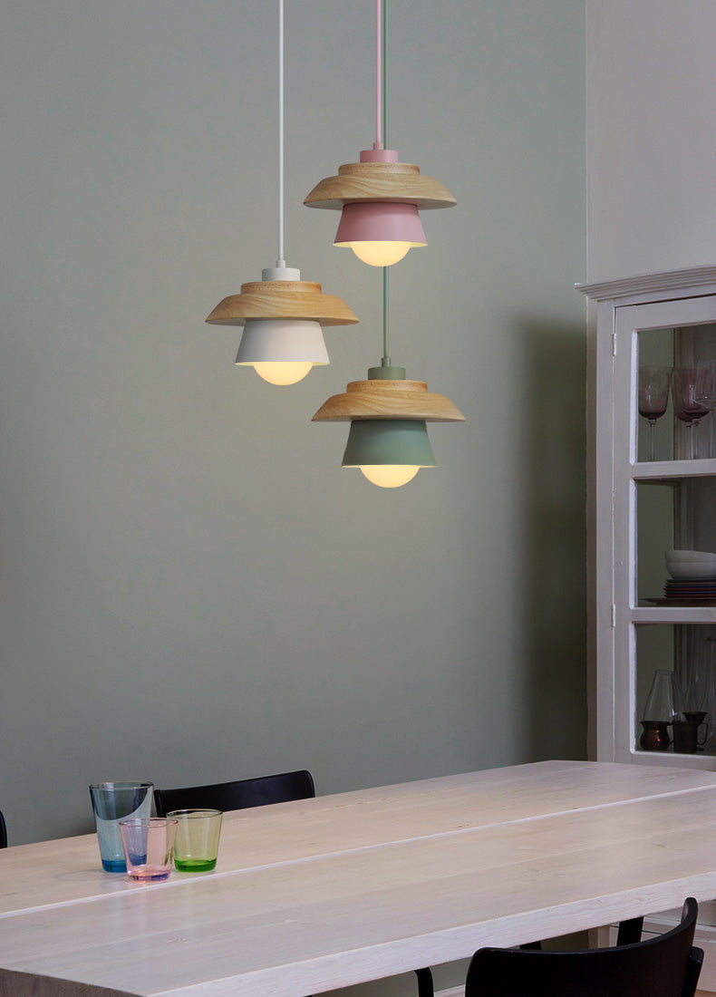 ScandiBeam Modern Trä Taklampa