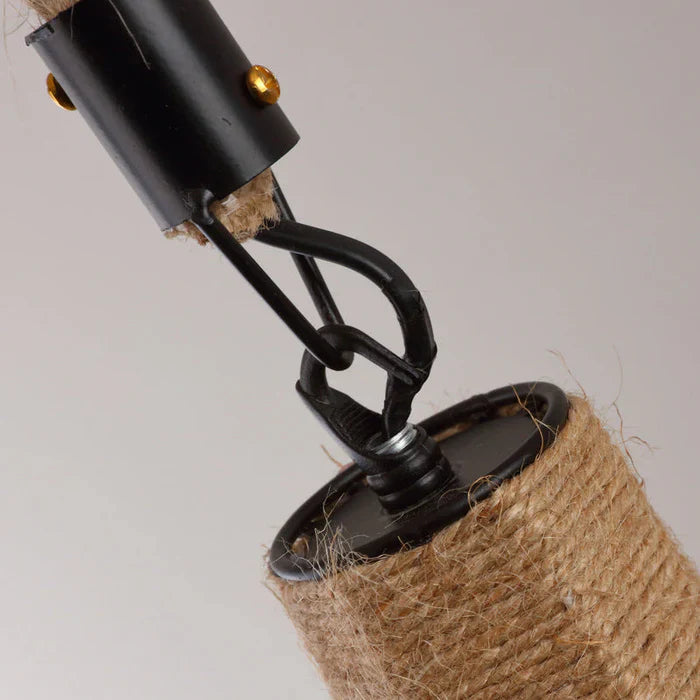 RusticGlow - Vintage Reb Pendellampa för hygglig stämning