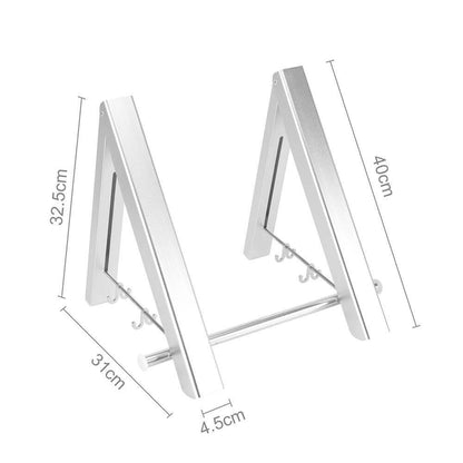 Carvallo - Hopfällbar torkställning för kläder på väggen