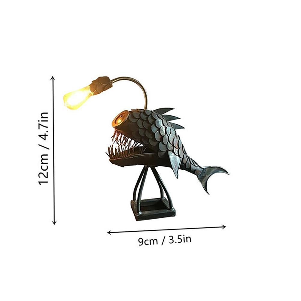 Royallure Angler Fish Lamp – USB Driven LED Nattlampa för Eccentrisk Heminredning