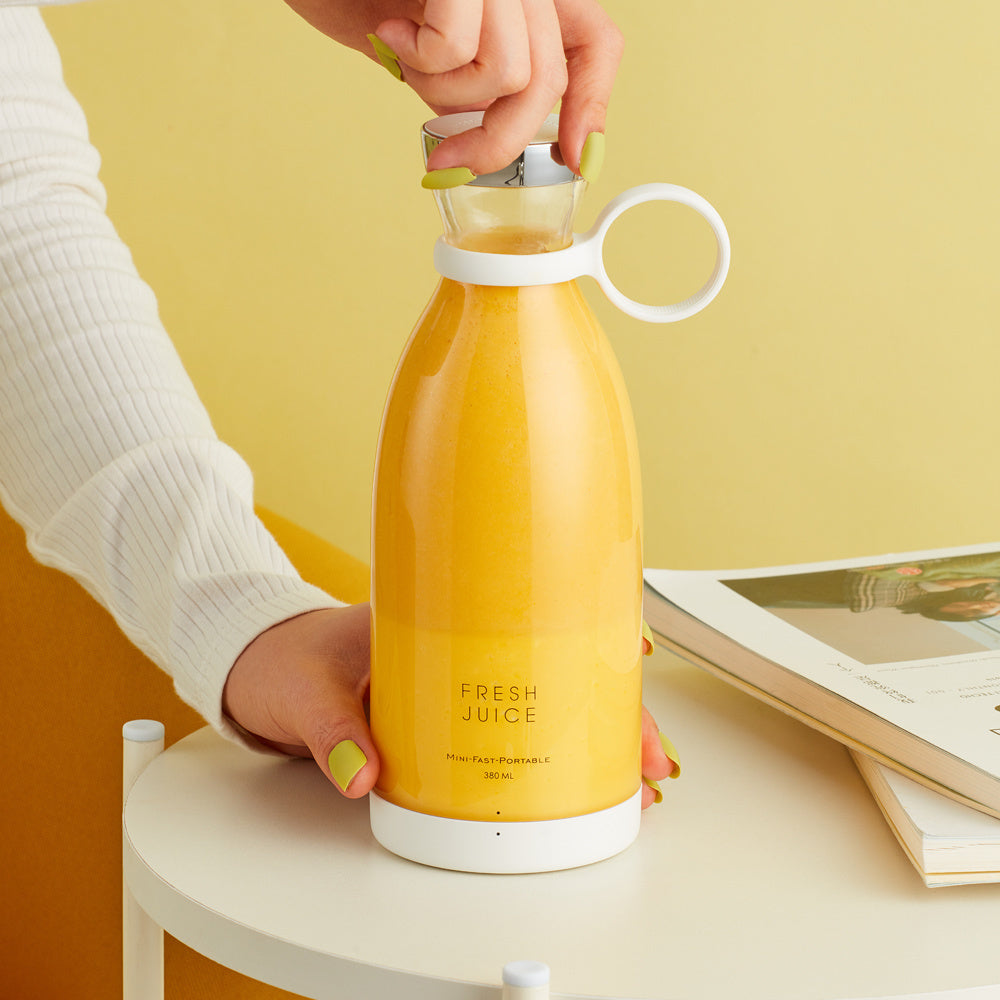 Bärbar Elektrisk Fruktjuicer Blandare Flaska USB Laddning