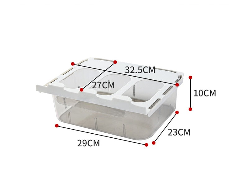 Carvallo - Transparent förvaring för underkläder och kläder