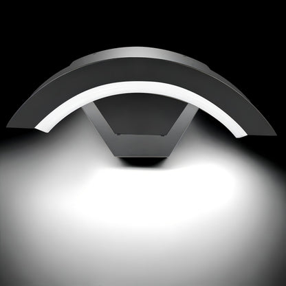 Basil - Krökt Pan Vattentät Utomhus Vägglampa Bar