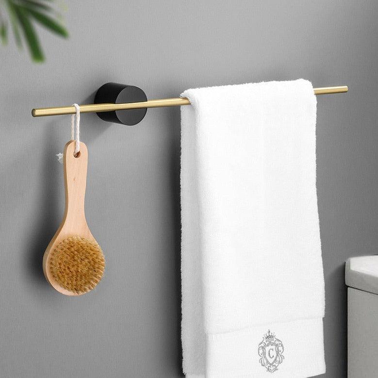Carvallo – Elegant Bärbar Handdukshängare med Minimalistisk Design