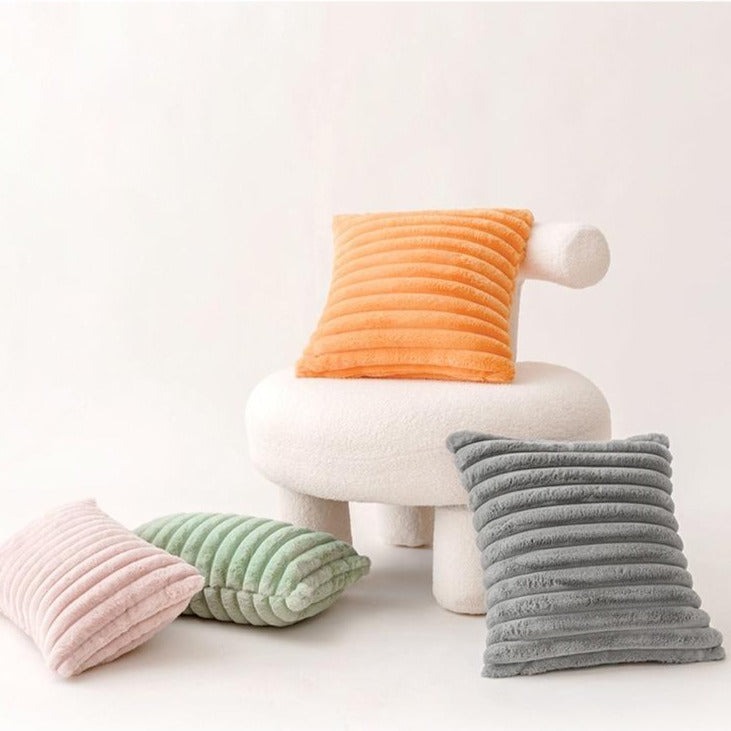 Carvallo Faux Kanin Kuddeöverdrag