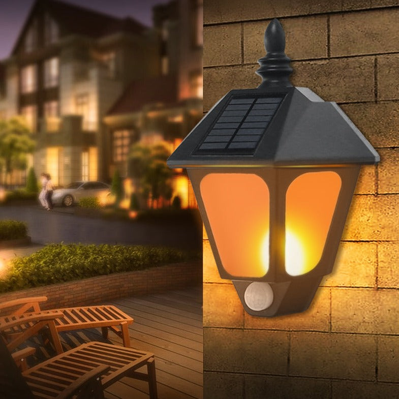 Vanessa - Modern Vintage LED Vattentålig Solcell Vägglampa
