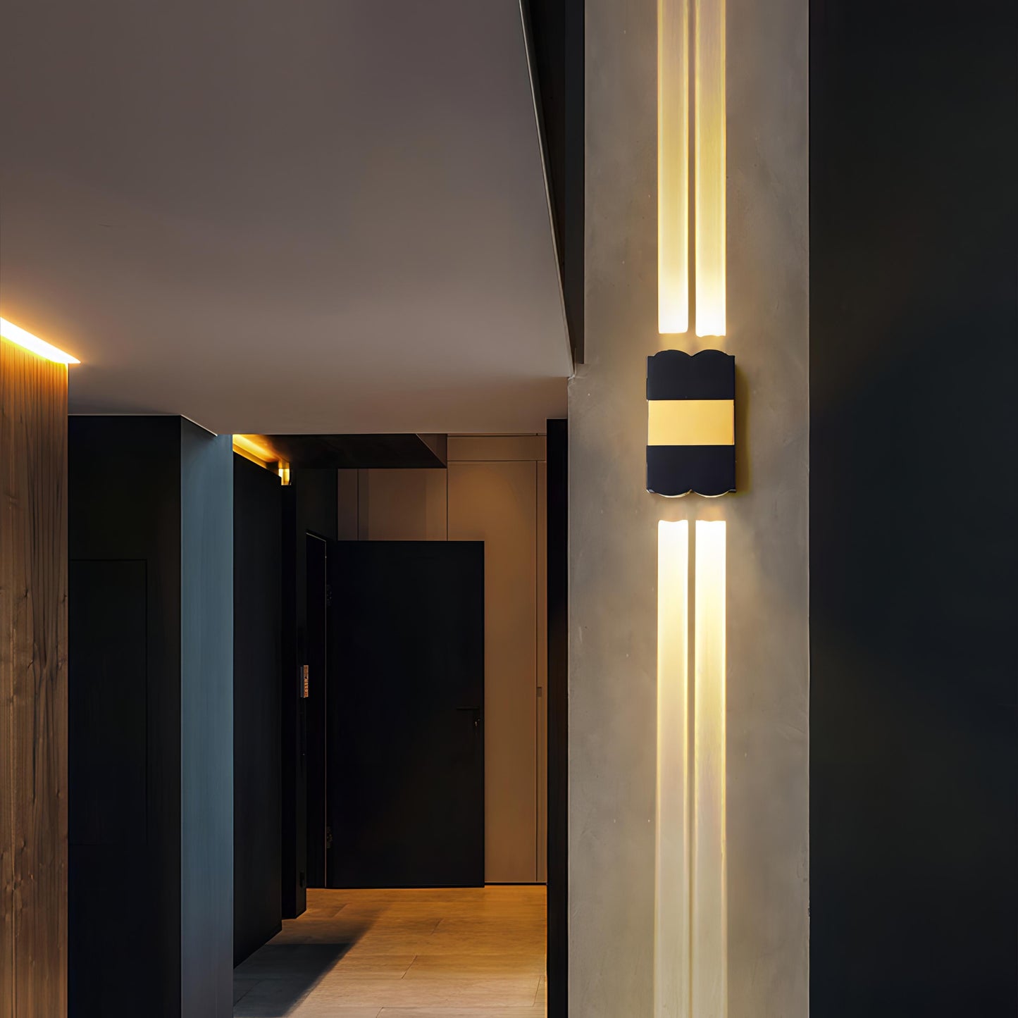 Vana - IP54 Vattentålig Utomhus Väggspotlight i Aluminium