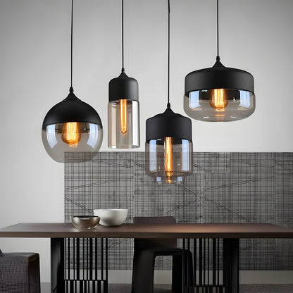 LED-Hänglampa i glas – Modern, skandinavisk design för stiliga vardagsrum
