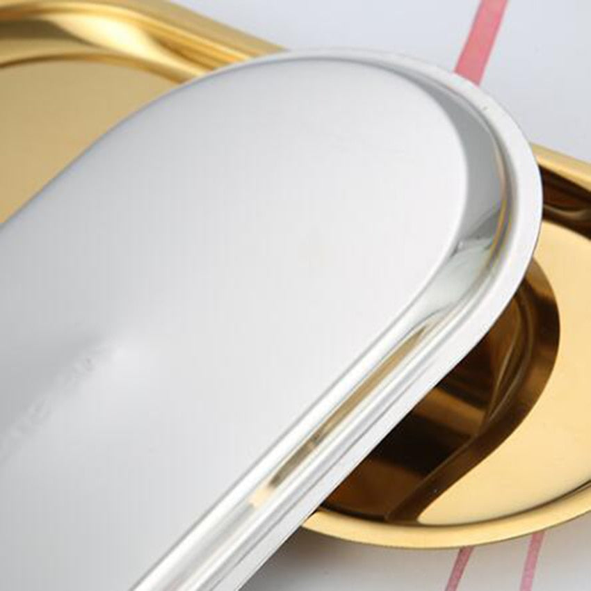 Carvallo – Minimalistisk Metall Displaybricka för Stilig Organisering