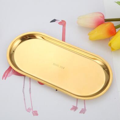 Carvallo – Minimalistisk Metall Displaybricka för Stilig Organisering