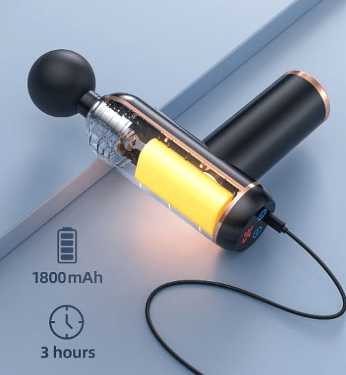 PROMASAGE - Kraftfull massagepistol för djupavkoppling av musklerna