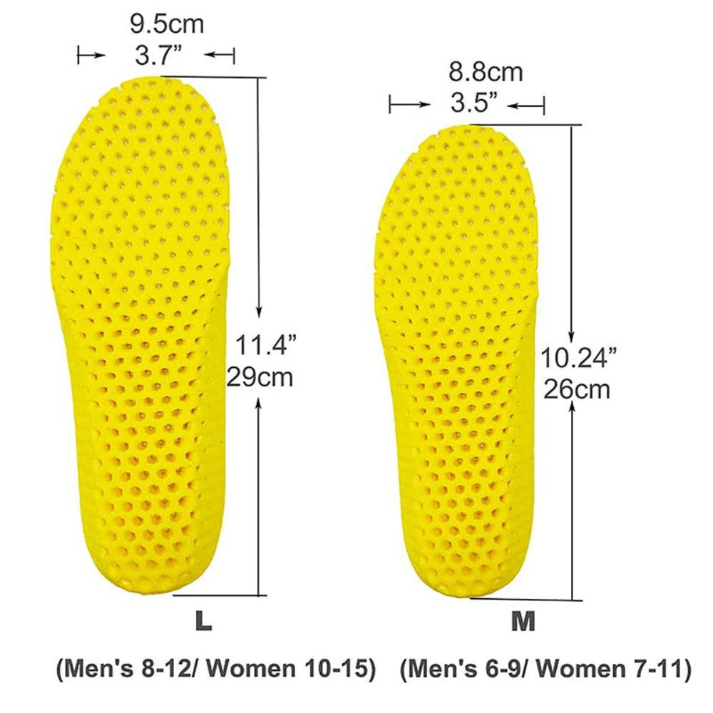 Prorunner innersulor - komfortinsatser för barfotaskor med ventilerande dämpning