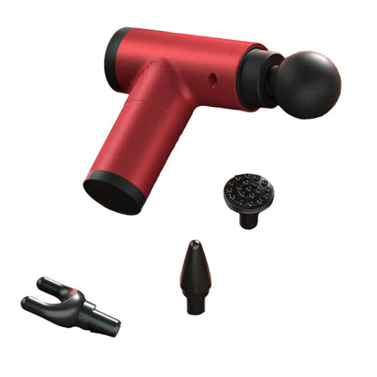 PulsePro Mini – Kompakt fascia pistol med 6 hastighetsinställningar &amp; 4 massagehuvuden