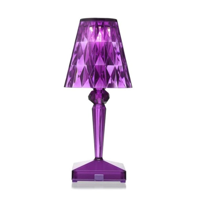 RoyaleGlow Crystal Trådlampa LED | Touch Control & Uppladdningsbar Inomhus/Utebelysning