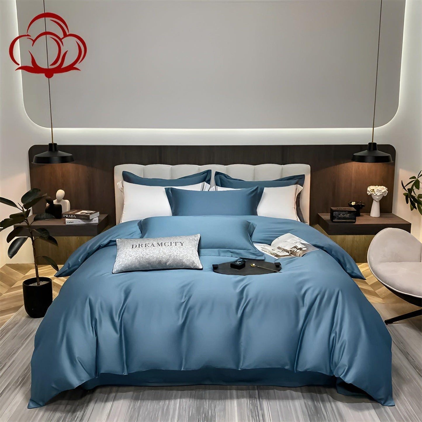 CuddleCloud Bäddsatser - Högkvalitativa sängöverdrag i mjuk bomull