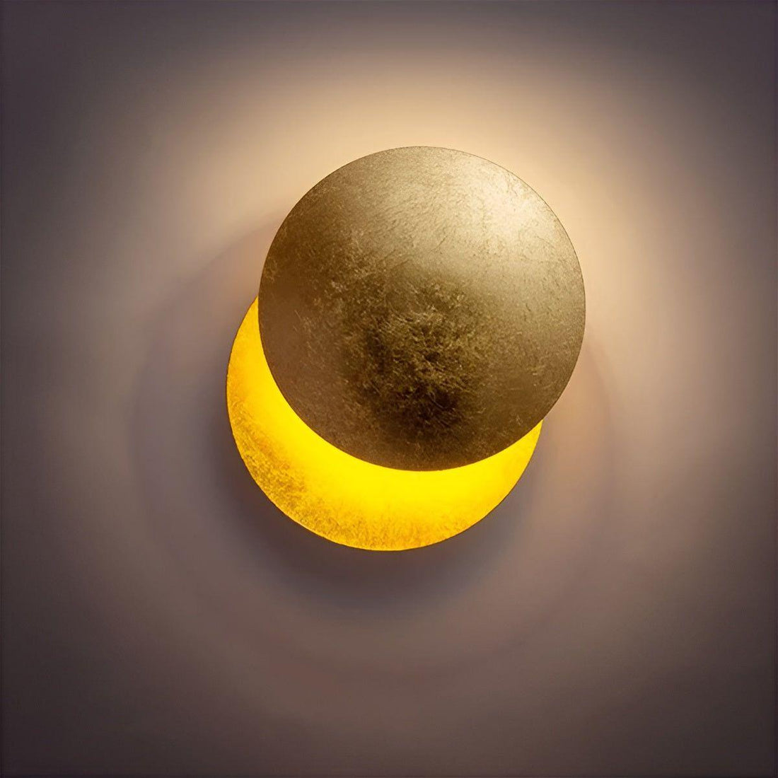 Lunar Shine - Lyxig modern Eclipse-vägglampa för inomhusbruk