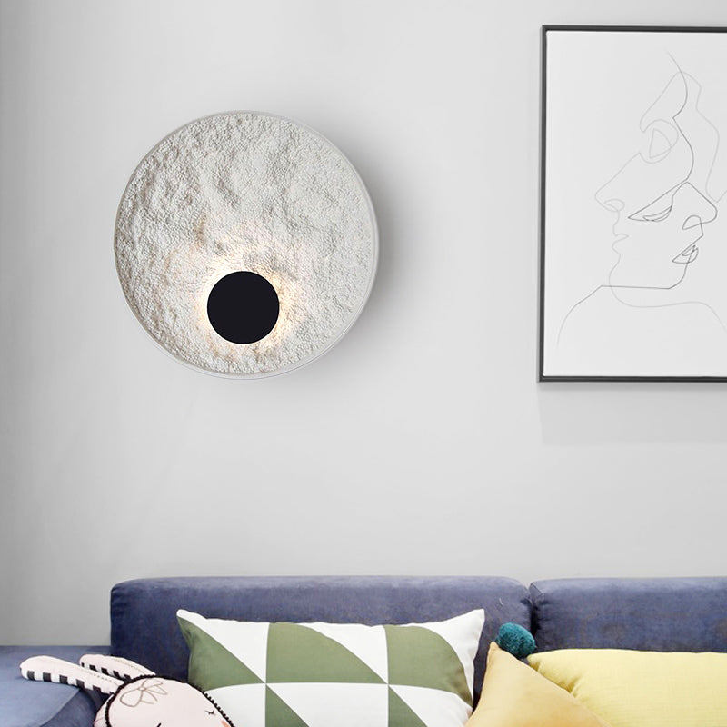 LunaGlow – Rund Mån Vägglampa