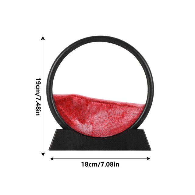 SereneFlow - förtrollande rörlig sandkonst för avkoppling