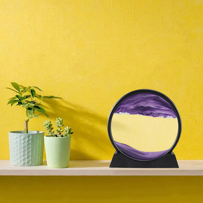 SereneFlow - förtrollande rörlig sandkonst för avkoppling