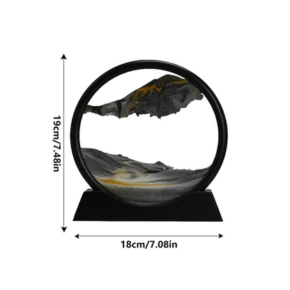 SereneFlow - förtrollande rörlig sandkonst för avkoppling