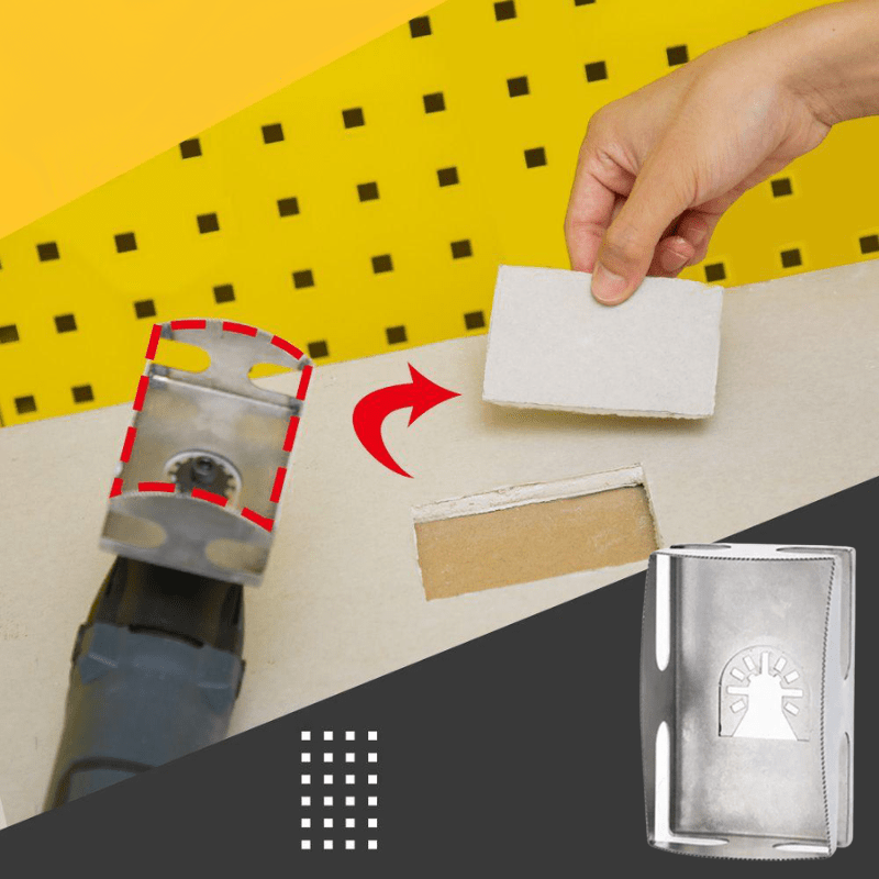 QuickSlot Pro Schneider – Precise square and rectangle cutter for multitools