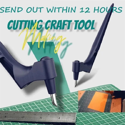 Precision Craft Cutting Tool – 360° Rotera blad för papper och schablonkonst