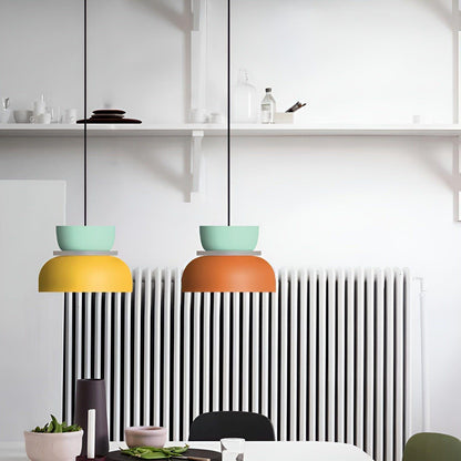 LED-hängande lampan i macaronstil – Dekorativ taklampa för ditt hem
