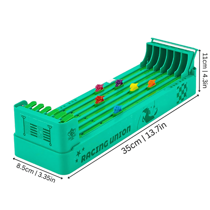 Racetrack Hero Familjespel - snabb racingkul för barn och vuxna, perfekt för spelkvällar och resor