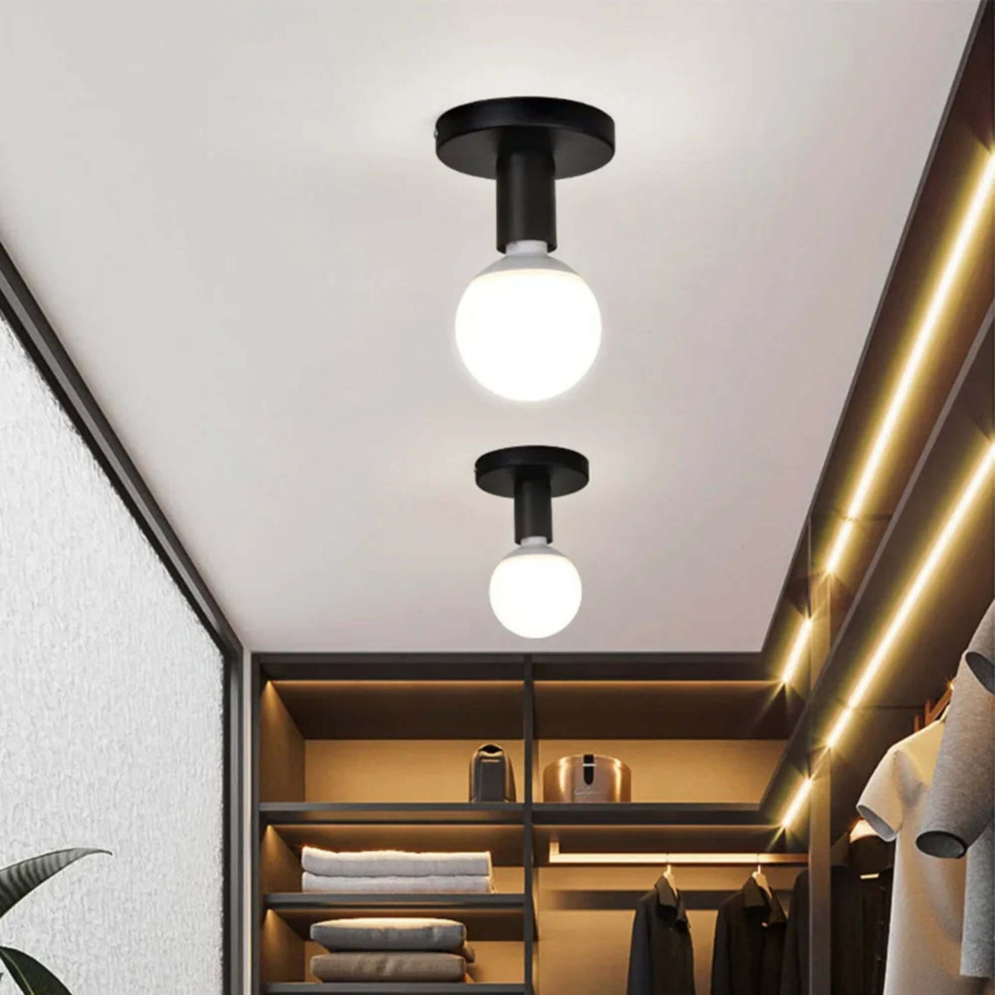 Carvallo - Vintage taklampa för elegant och tidlös inomhusbelysning