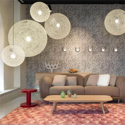 RandomGlow - Unik Slumptäckande Design Pendellampa För Moderna Interiörer