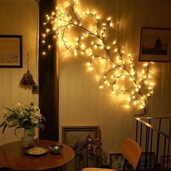 Fairy Vine Lights med LED-lampor – Mysig atmosfärbelysning