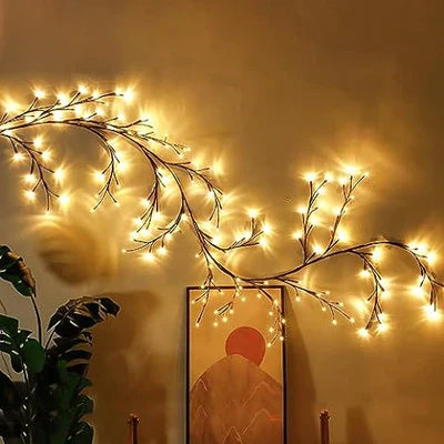 Fairy Vine Lights med LED-lampor – Mysig atmosfärbelysning