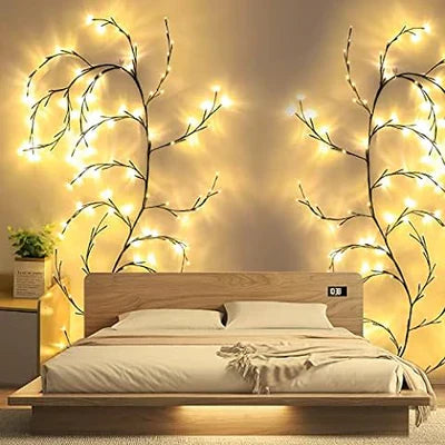 Fairy Vine Lights med LED-lampor – Mysig atmosfärbelysning