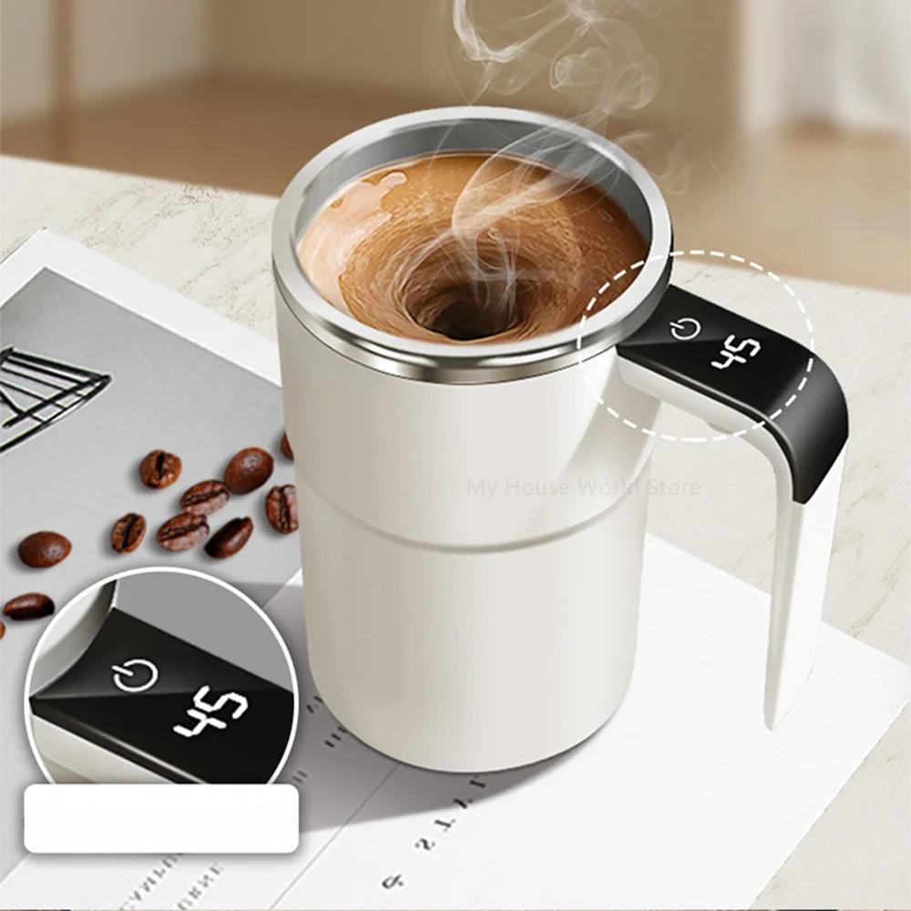 Kaffekopp Självrörande med Temperaturdisplay