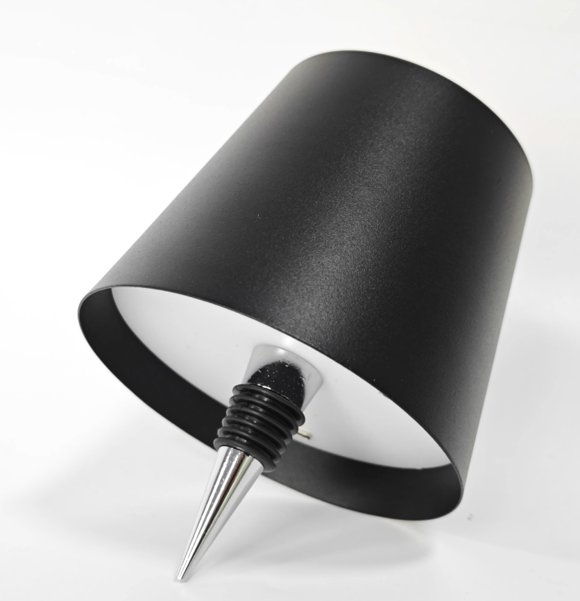 LED Vinflaskbordslampa Skärm