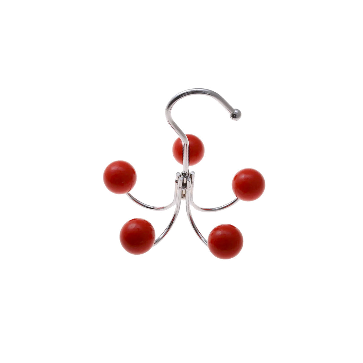 Roterande träboll väggkrok