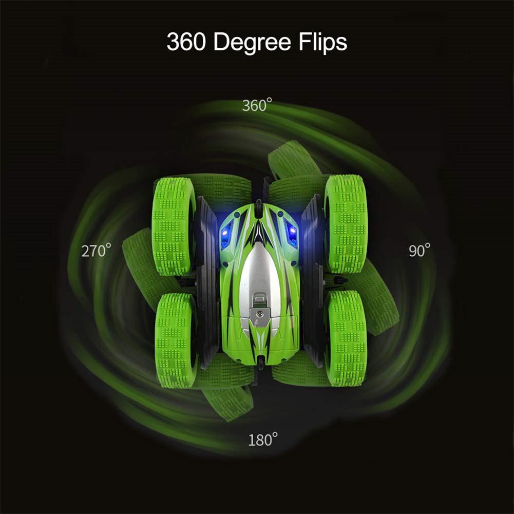 Fjärrkontroll Stuntbil med LED-lampor