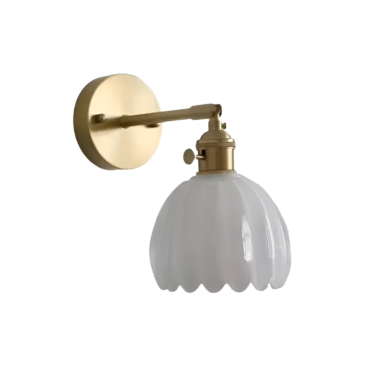 AuroraGlow Light - Modern Tulpan-Glas LED-Vägglampa