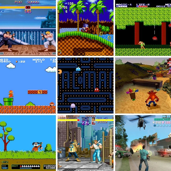 RetroArcade – Ultimate spelkonsol med 15.000+ spel och 4K-kvalitet