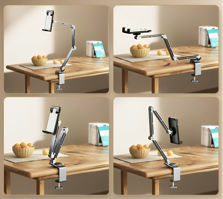 Carvallo - Stabiler Tablet- och mobilhållare i aluminium