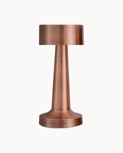 LED Bordslampa - Guld - Dimbara - Touchknapp - Modern Design
